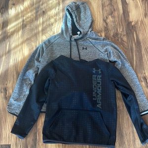 Two Youth XL Under Armour Sweatshirts